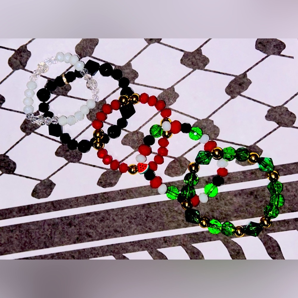 Handmade Palestine bracelet